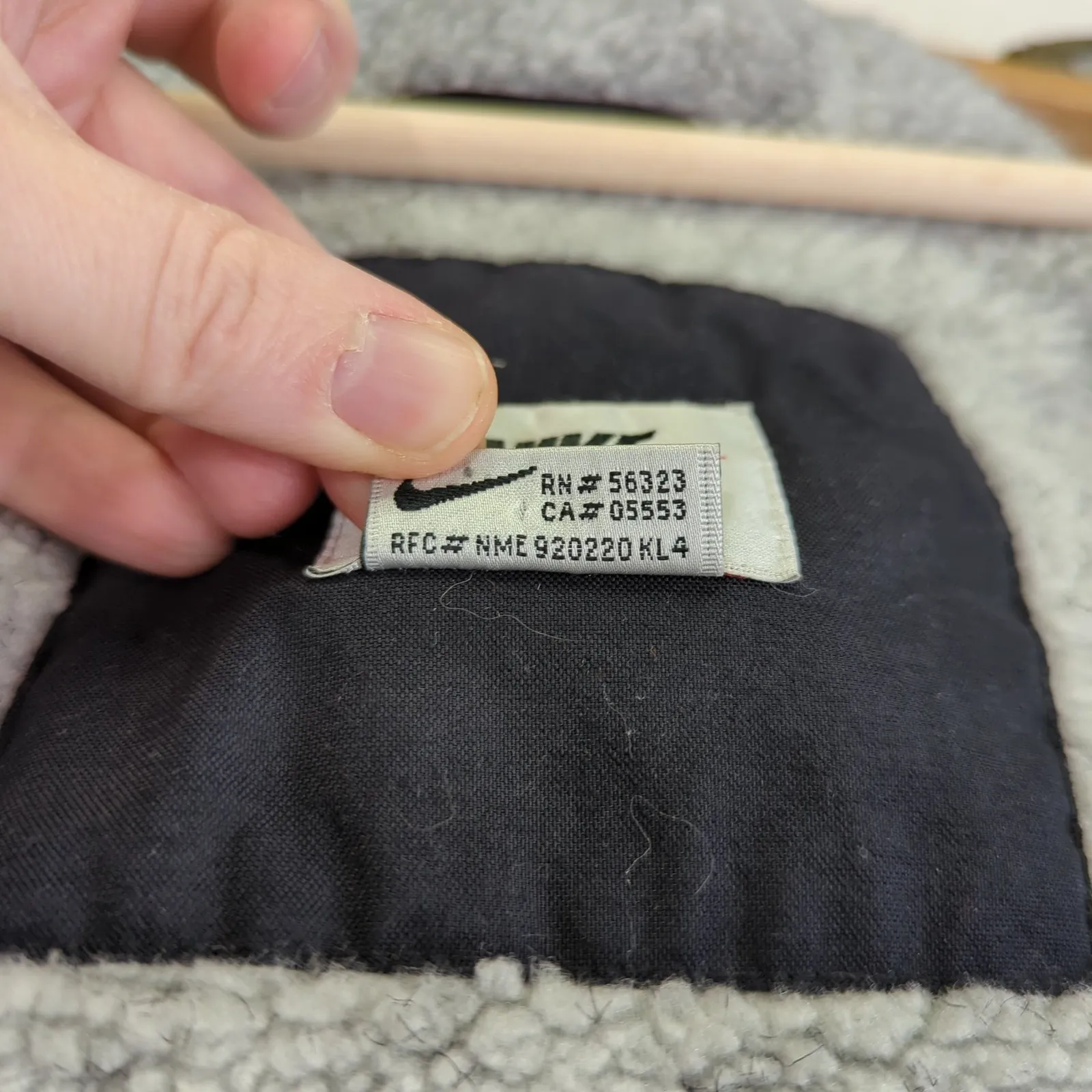 Vintage 90s Nike‎ Jacket Hooded Parka Full Zip Women's Size XL Black - Image 9