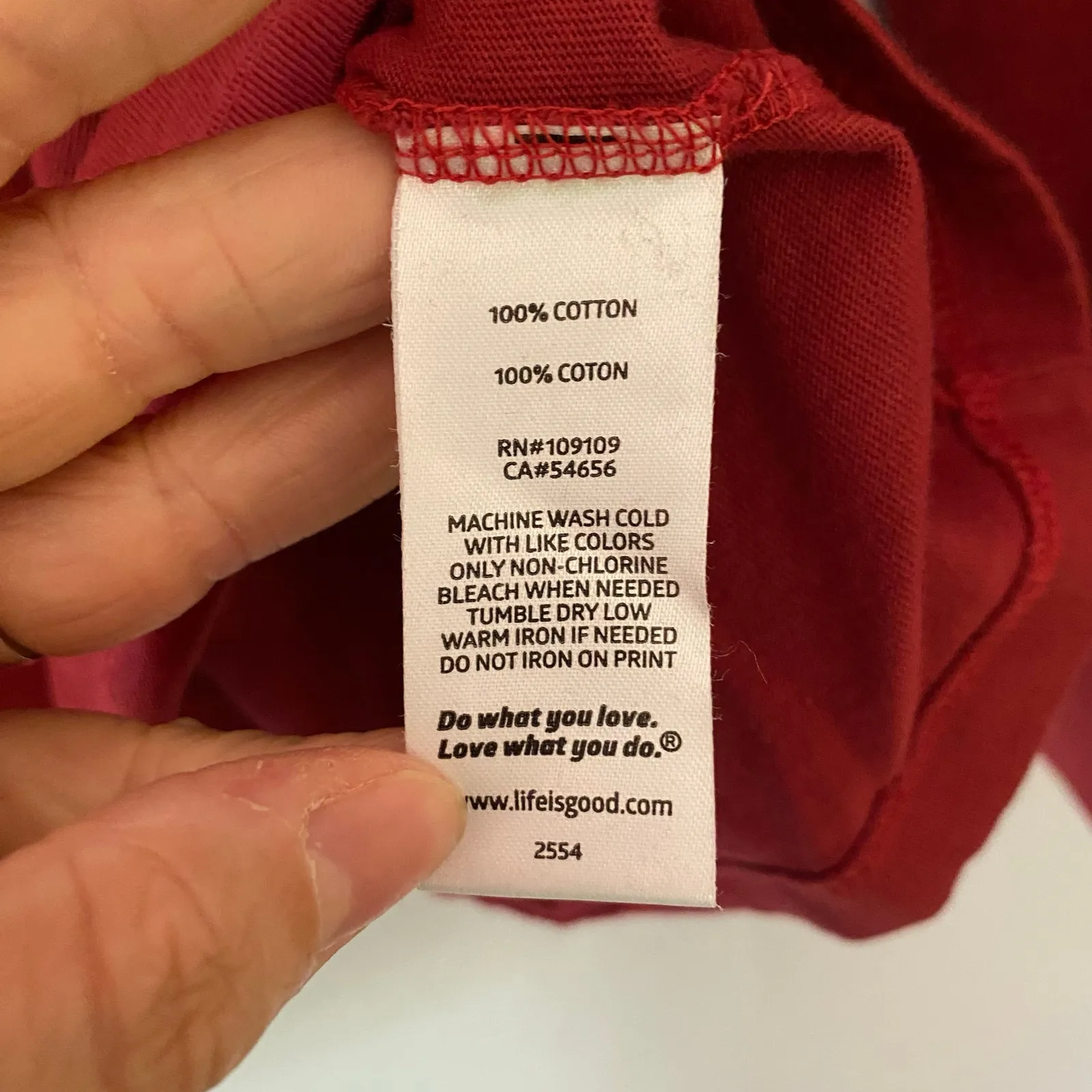 Life Is Good Red Nutcracker Holiday Long Sleeve Crusher Tee Women's size Large - Image 10