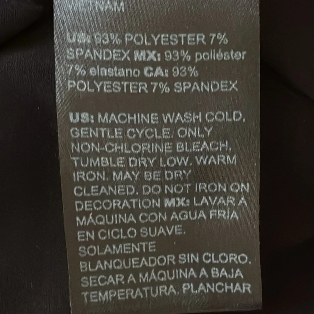 Chicos Travelers Jumpsuit Roll Up Sleeves Tie Belt Waist Black Size 18P - Image 8