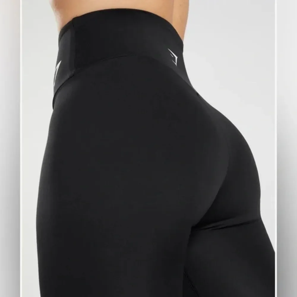 Gymshark Training 7/8 Leggings Black Size XS - Image 7