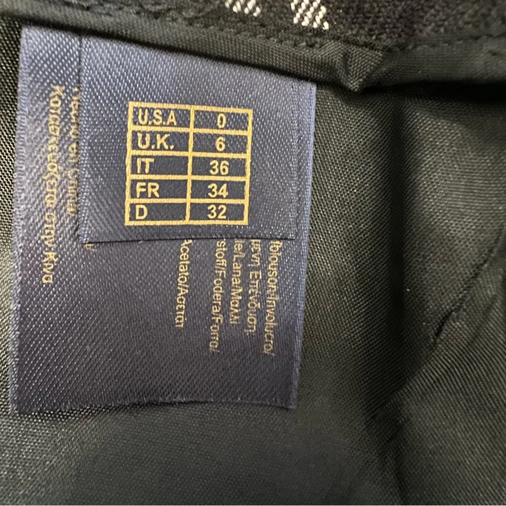 Brooks Brothers EUC  “346” True Wrap Wool Skirt Size 0 Petite - Image 7