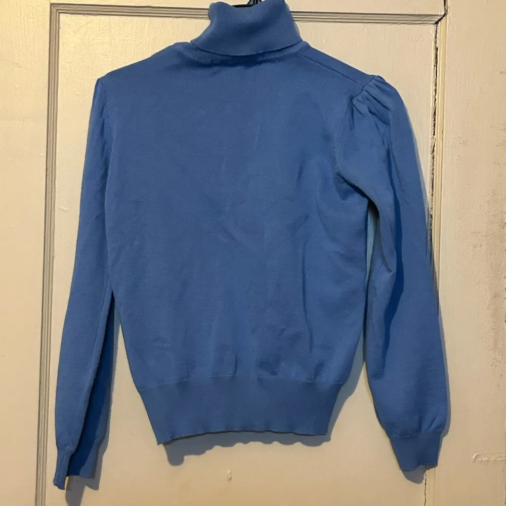 SELECT + TREND Long Sleeve Turtleneck | Size: S | Blue - Image 2