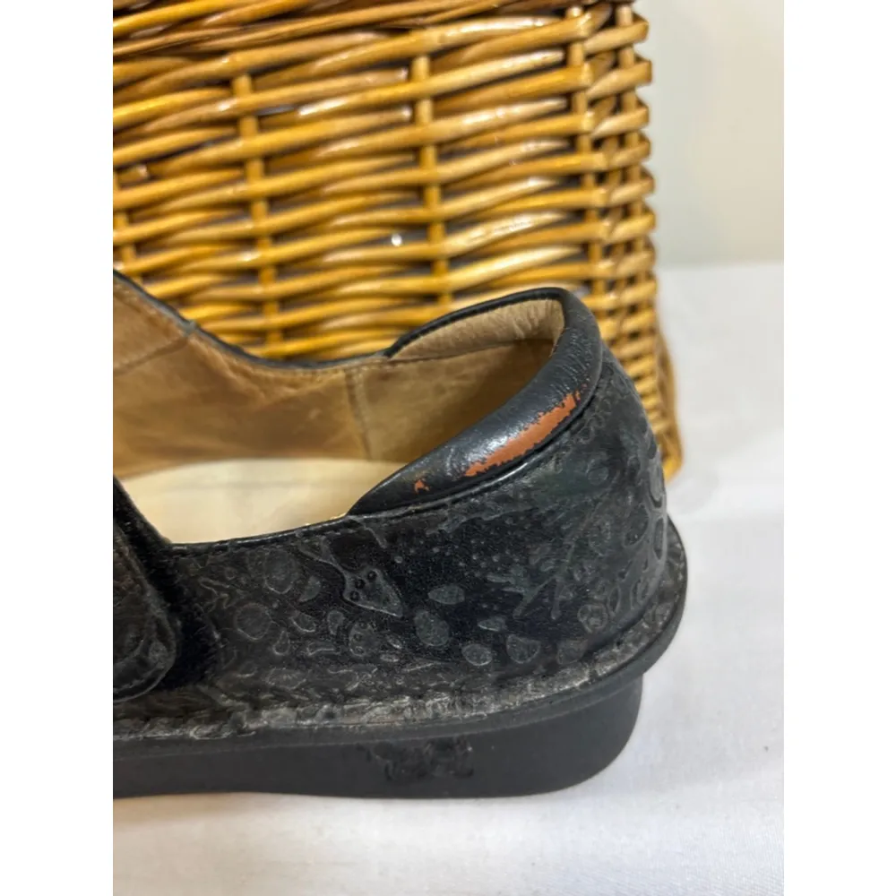 Women's Alegria Mary Jane Shoes Size 37 Black - Image 3