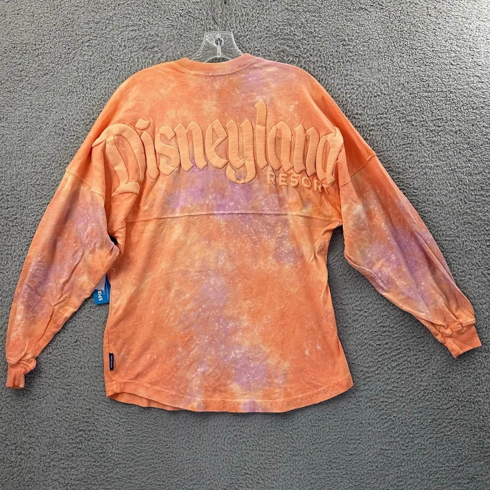 NWT Walt Disney World Parks Spirit Jersey Orange Purple Tie Dye‎ Women's XS - Image 2