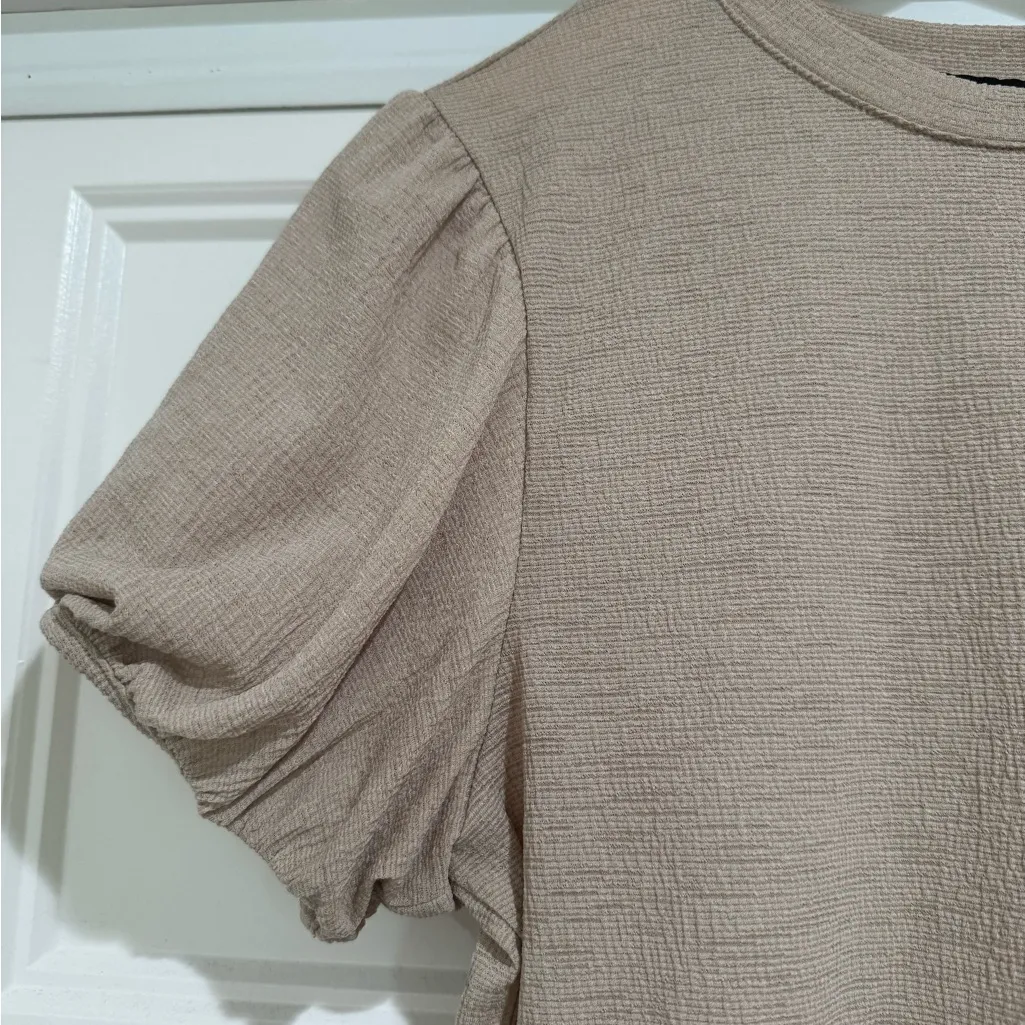 Halogen  Puff Sleeve Crewneck Top - Image 4