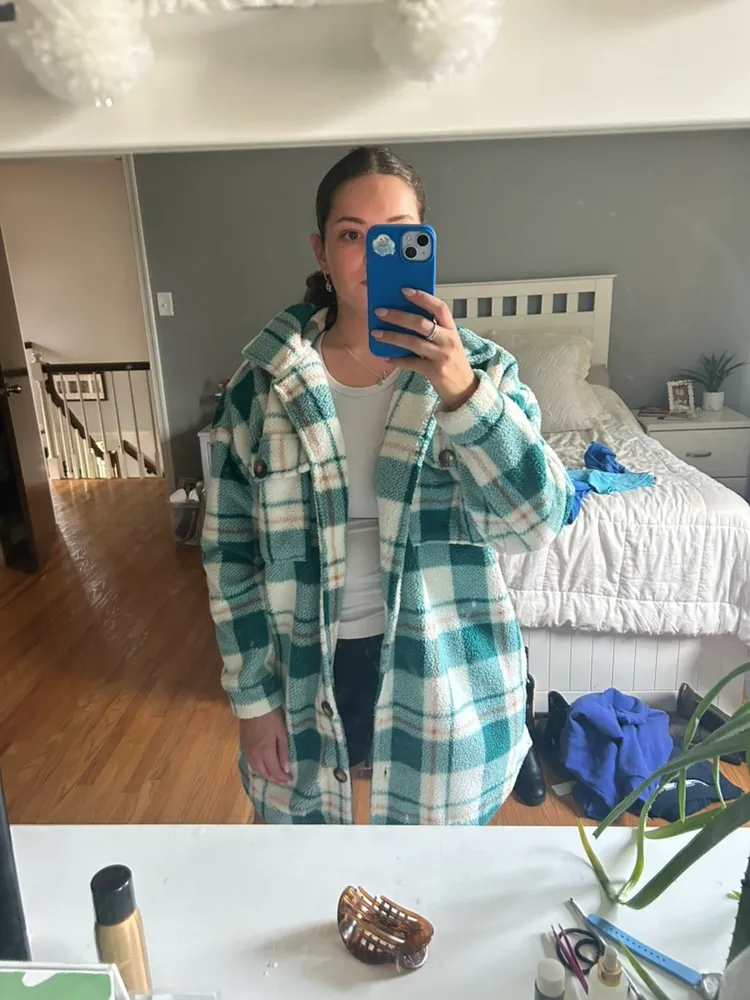 Sherpa Shacket Multiple Size M - Image 4