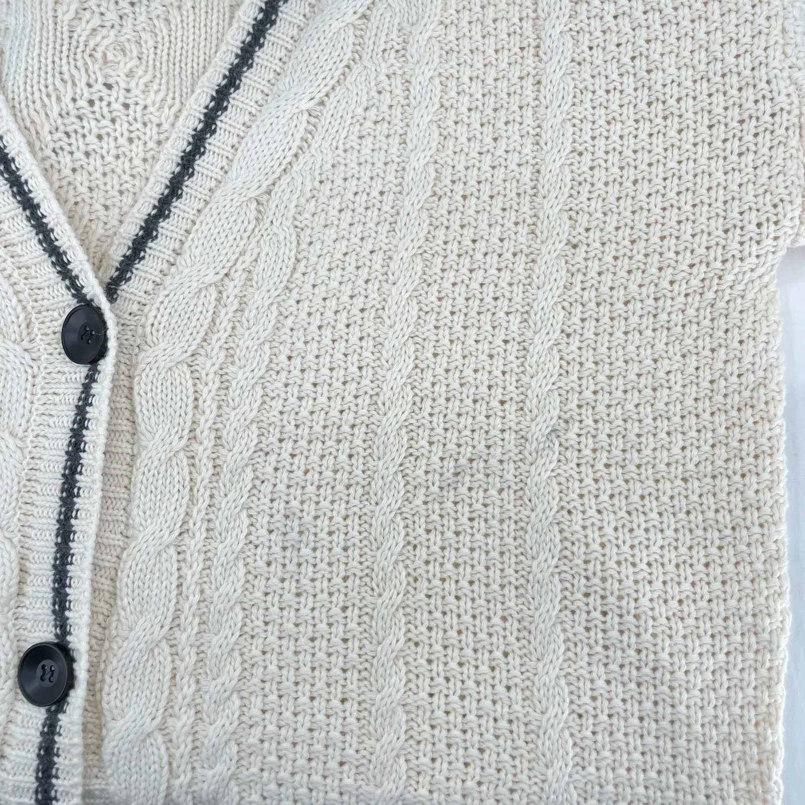 Taylor Swift Folklore The Cardigan 2024 Sweater Silver Star Cozy Oversized XL/2X - Image 9