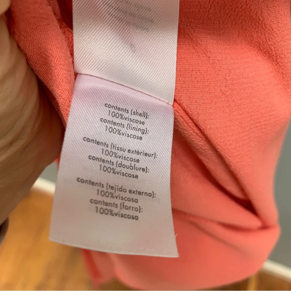 WeWoreWhat Puff Sleeve Midi Dress in Coral 0 - Image 9