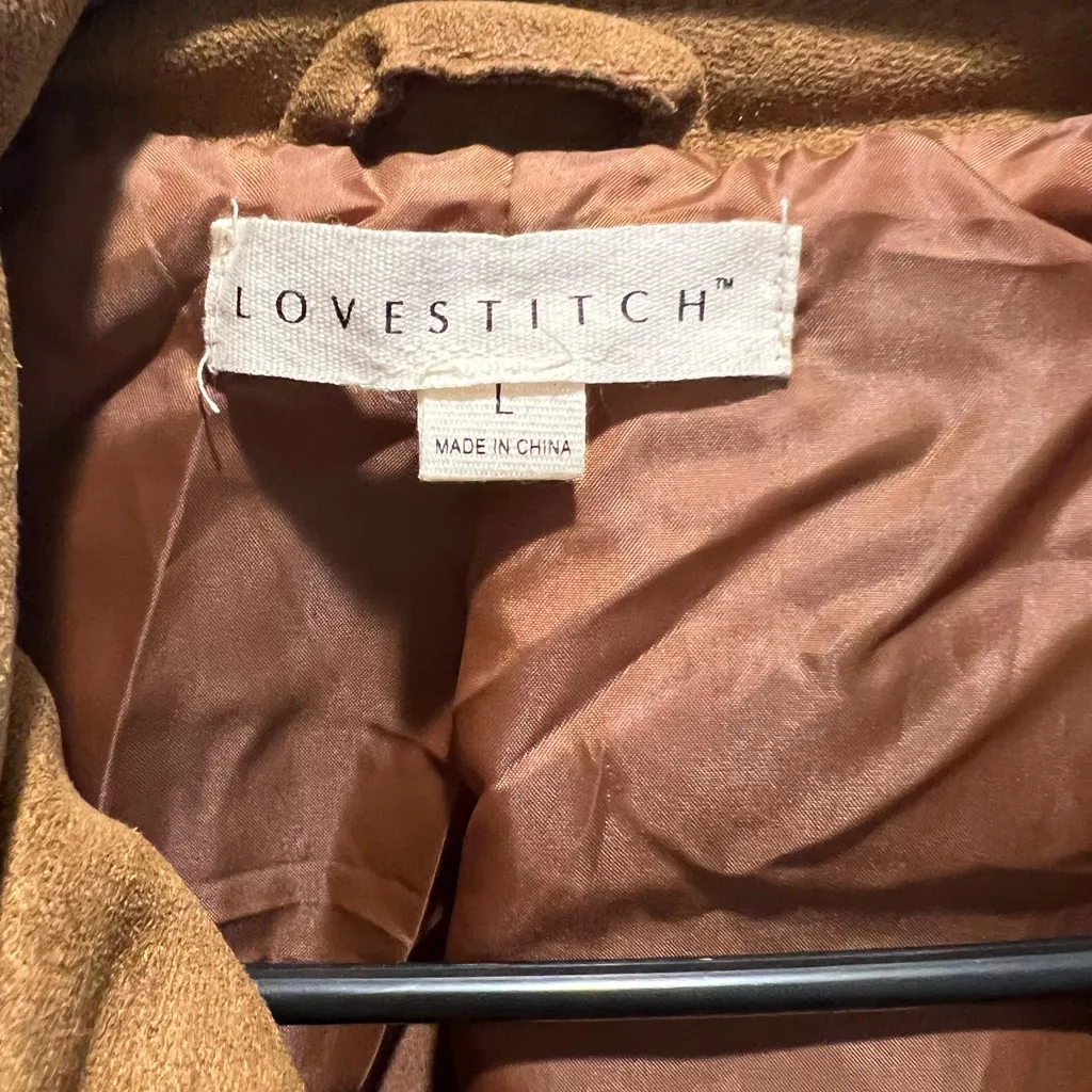 Love stitch, western suede jacket - Image 2