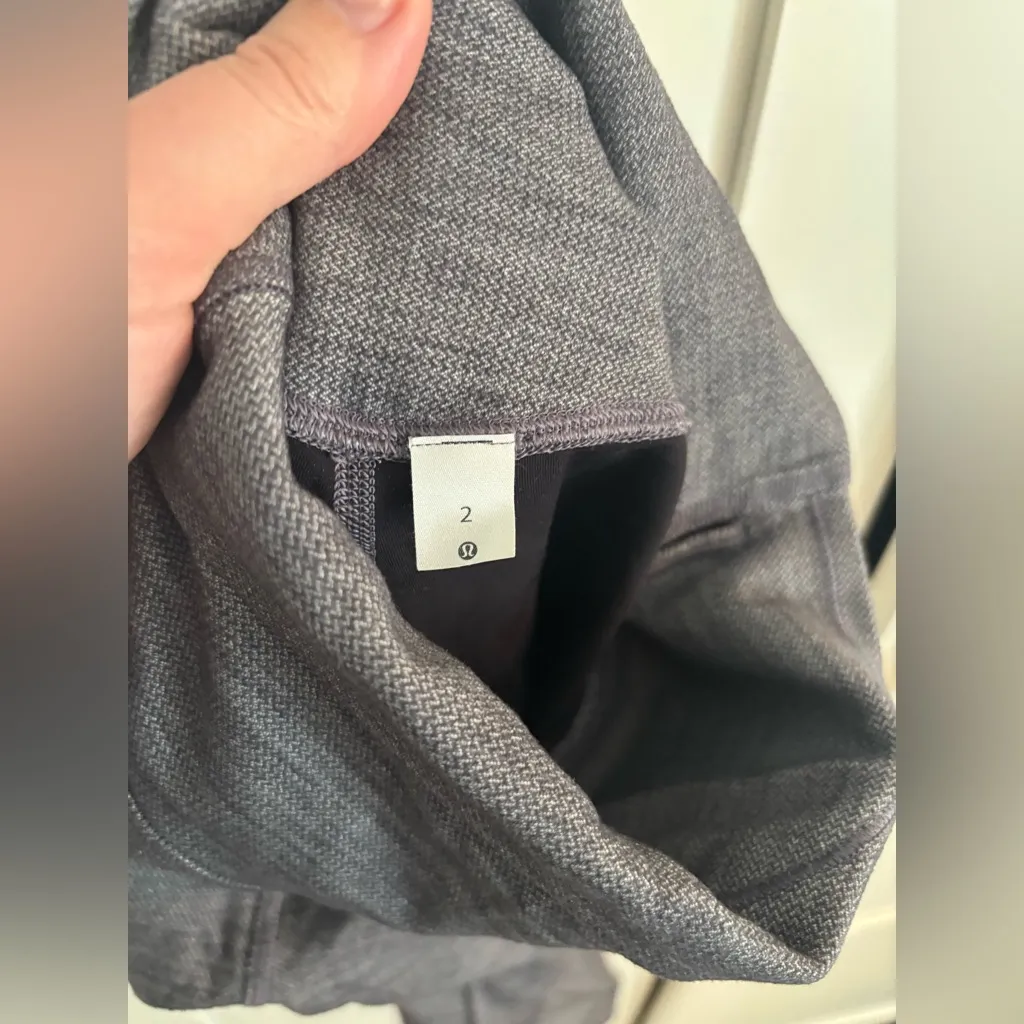 Lululemon Leggings Size 2 Heathered Graphite Gray - Image 4