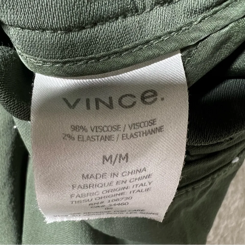 Vince Forest Green Utility Jogger Pants - Image 6