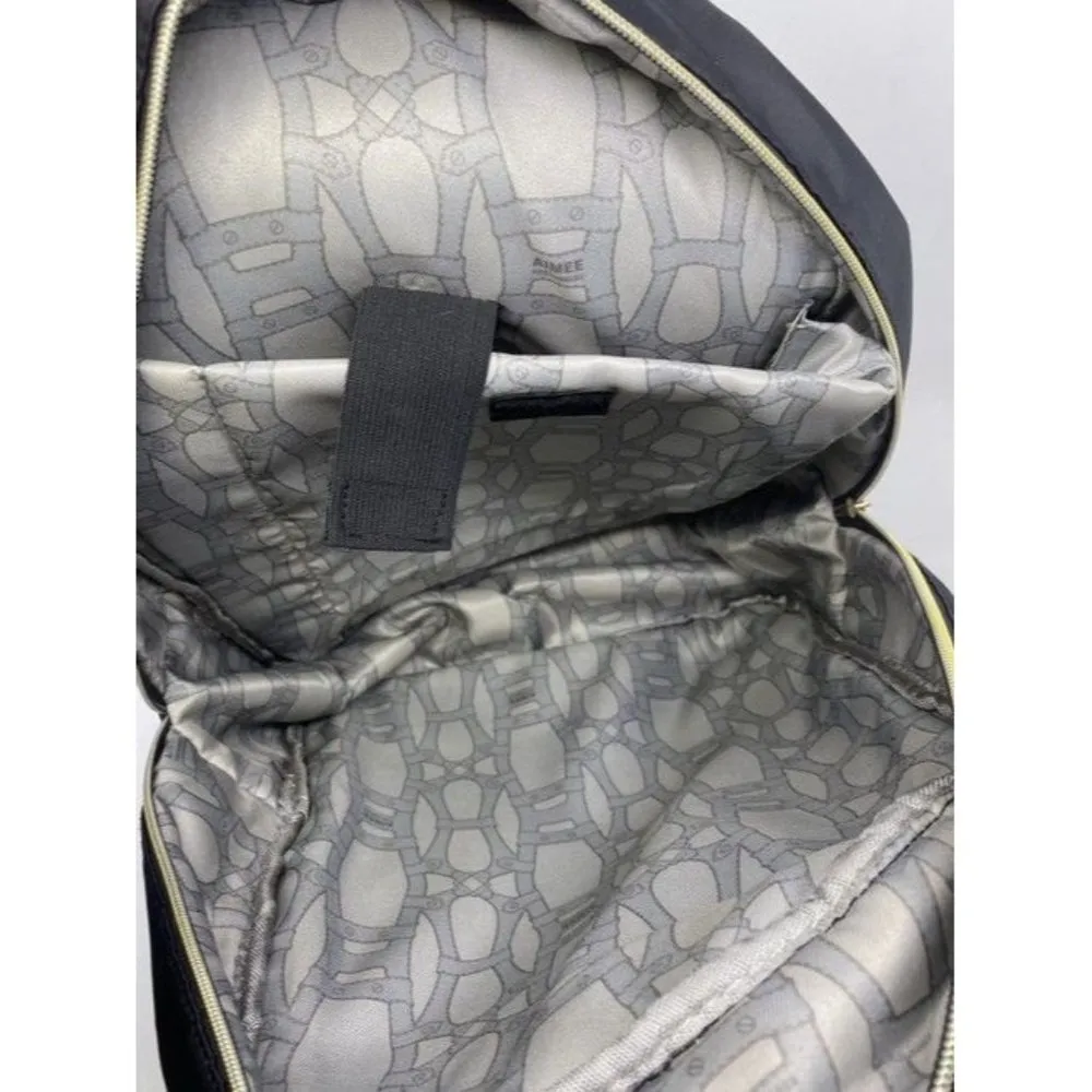 Aimee Kestenberg Super Light Positano Laptop Sleeve Black Nylon Backpack - Image 7