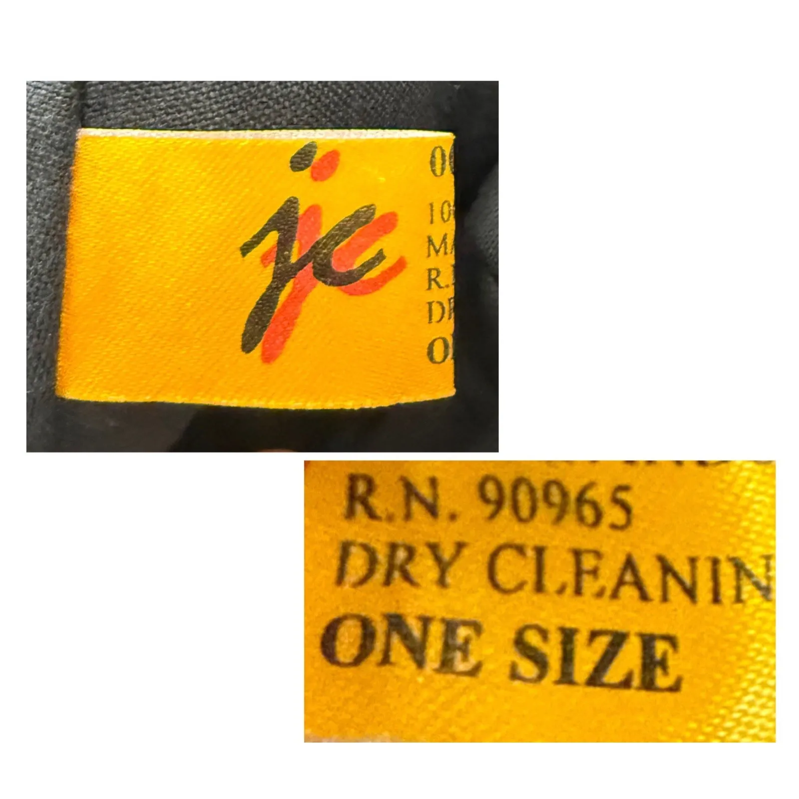 VTG Y2K 90s Witchy Sequin Celestial Moon Star Cap Halloween Hat Whimsygoth EUC Black - Image 8