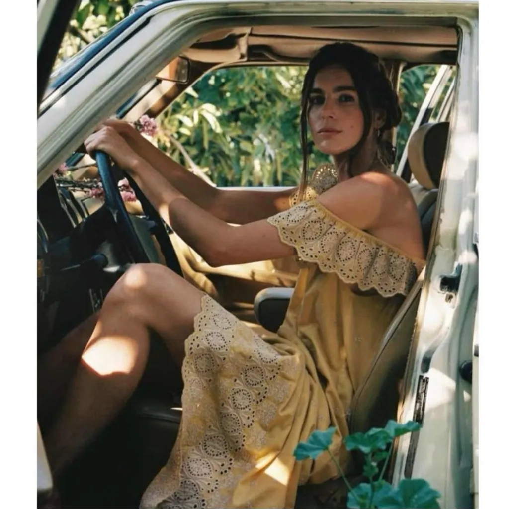 Christy Dawn XL The Mairin Dress in Chamomile Embroider Maxi Ethereal Cottage - Image 15