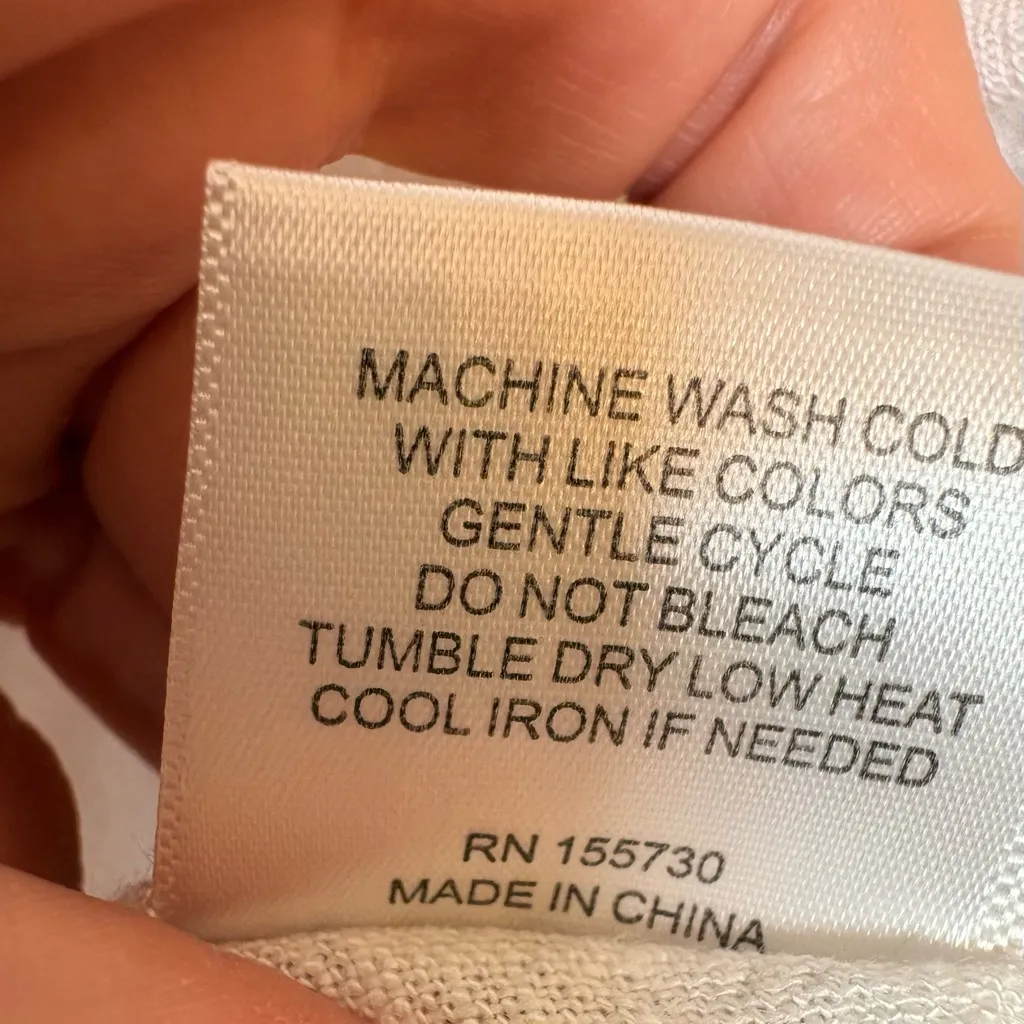 Jane + Delancey Coastal Seashell Print Button-Up Shirt Beachy Resort XL - Image 5