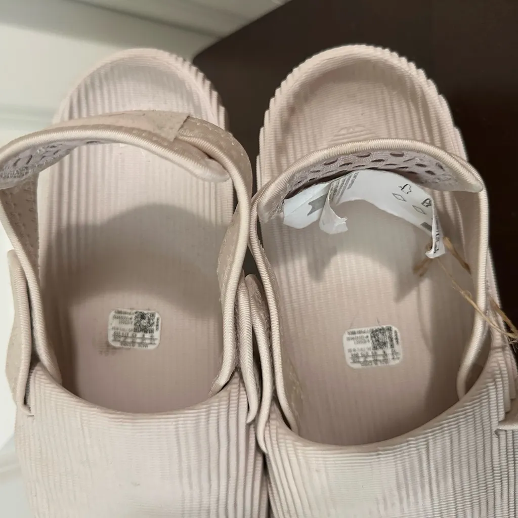 Adidas Adilette 22 XLG Slides Size 10 Shade Putty Mauve - Image 10