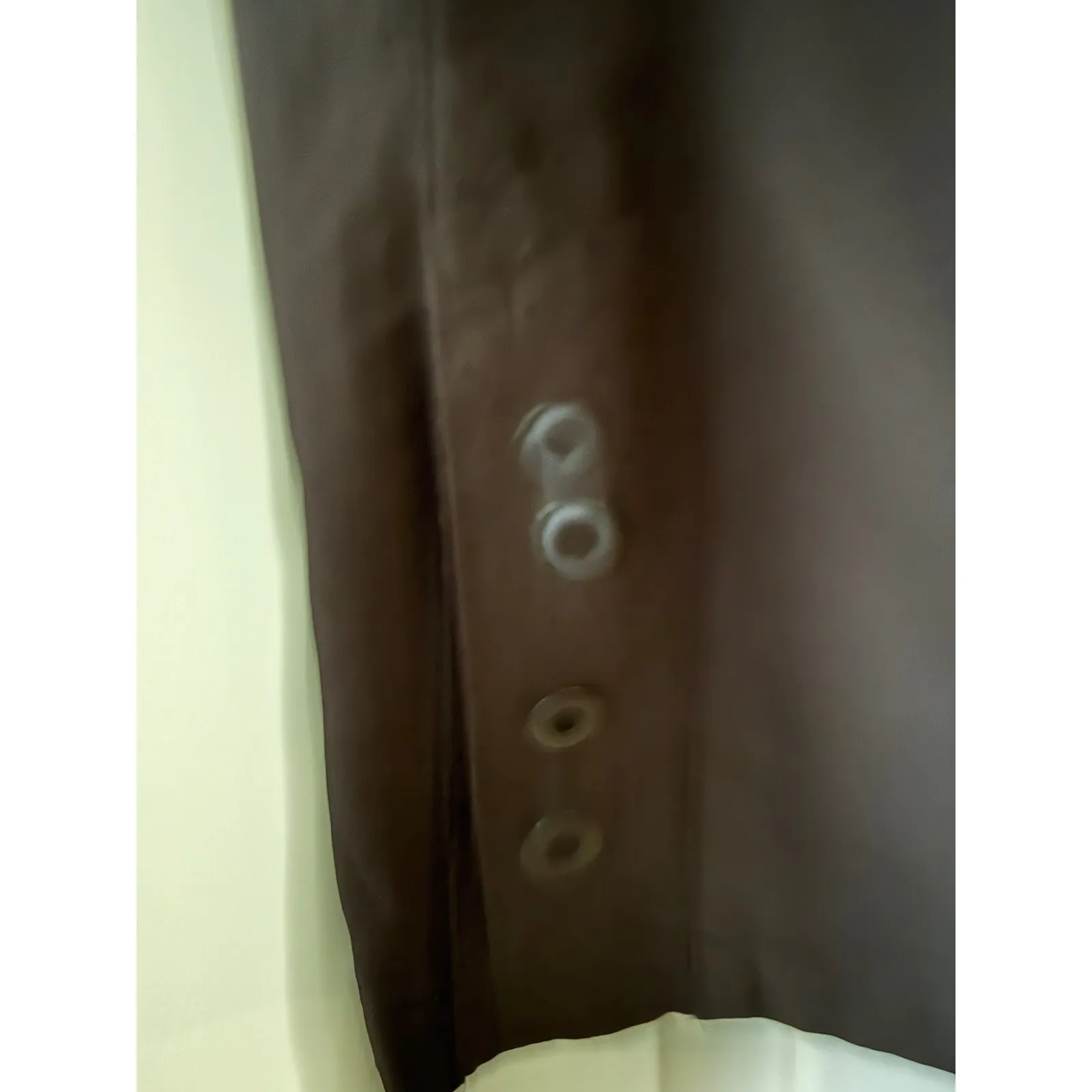 Banco Women Black Snap Ankle Scrub Pants Stretch Drawstring Waist Pockets size S - Image 2