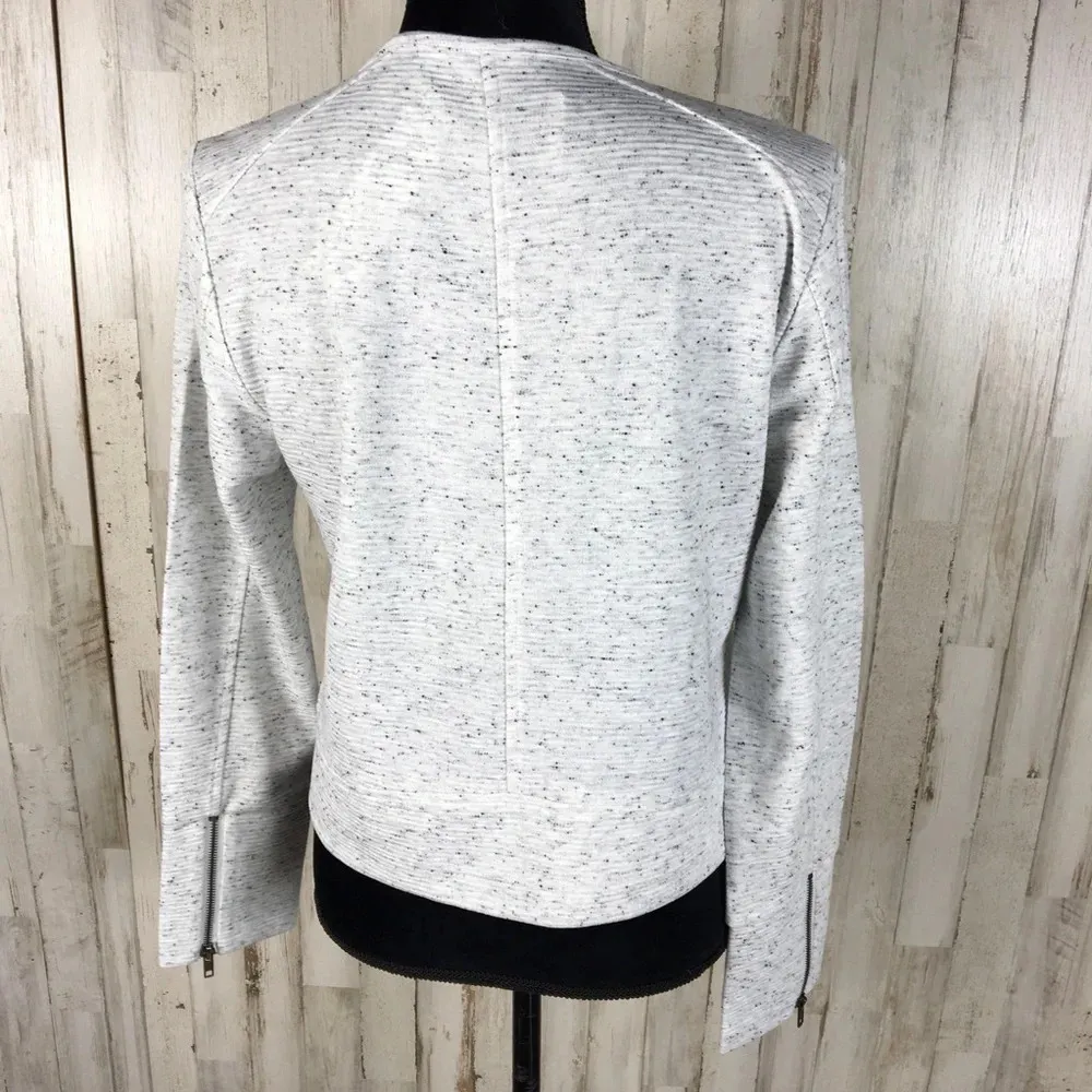Cupcakes & Cashmere Altima Textured Knit Jacket M - Image 4