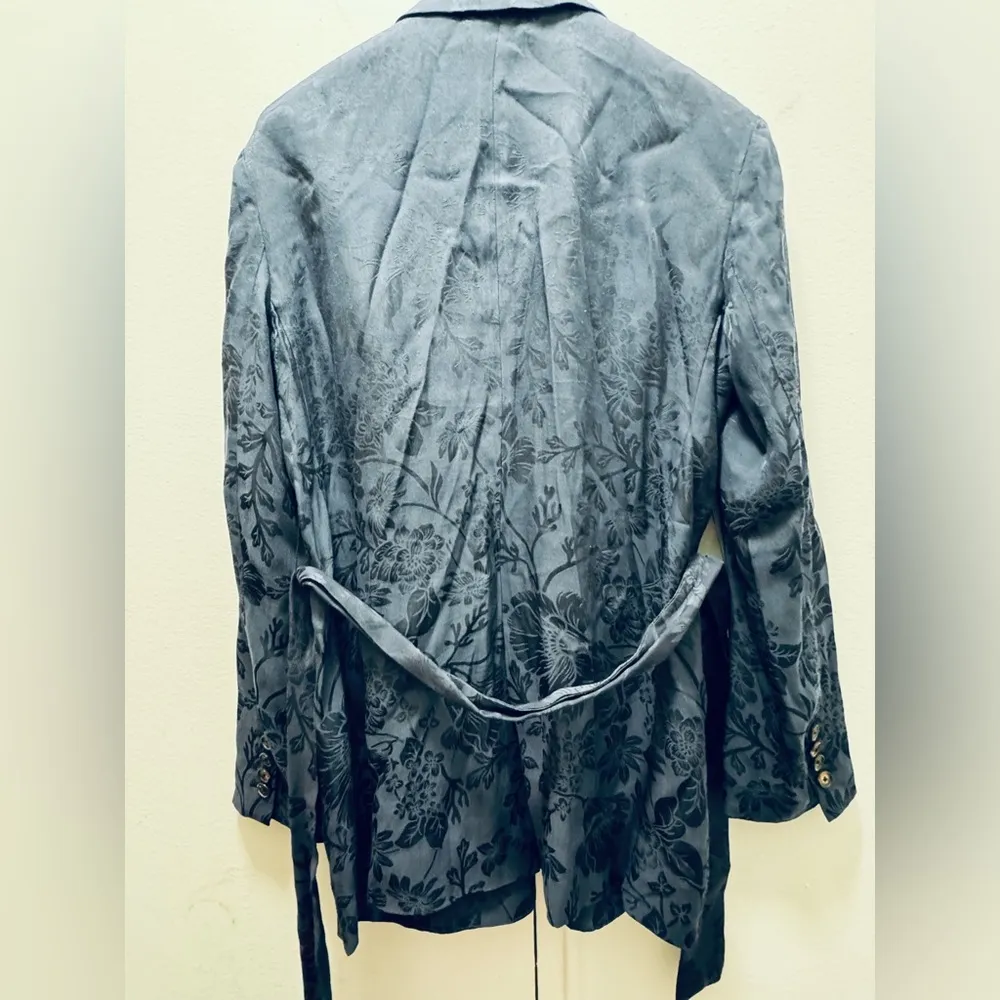 EQUIPMENT Elsworth Navy Two-Button Jacket Women’s Size Small - Image 3