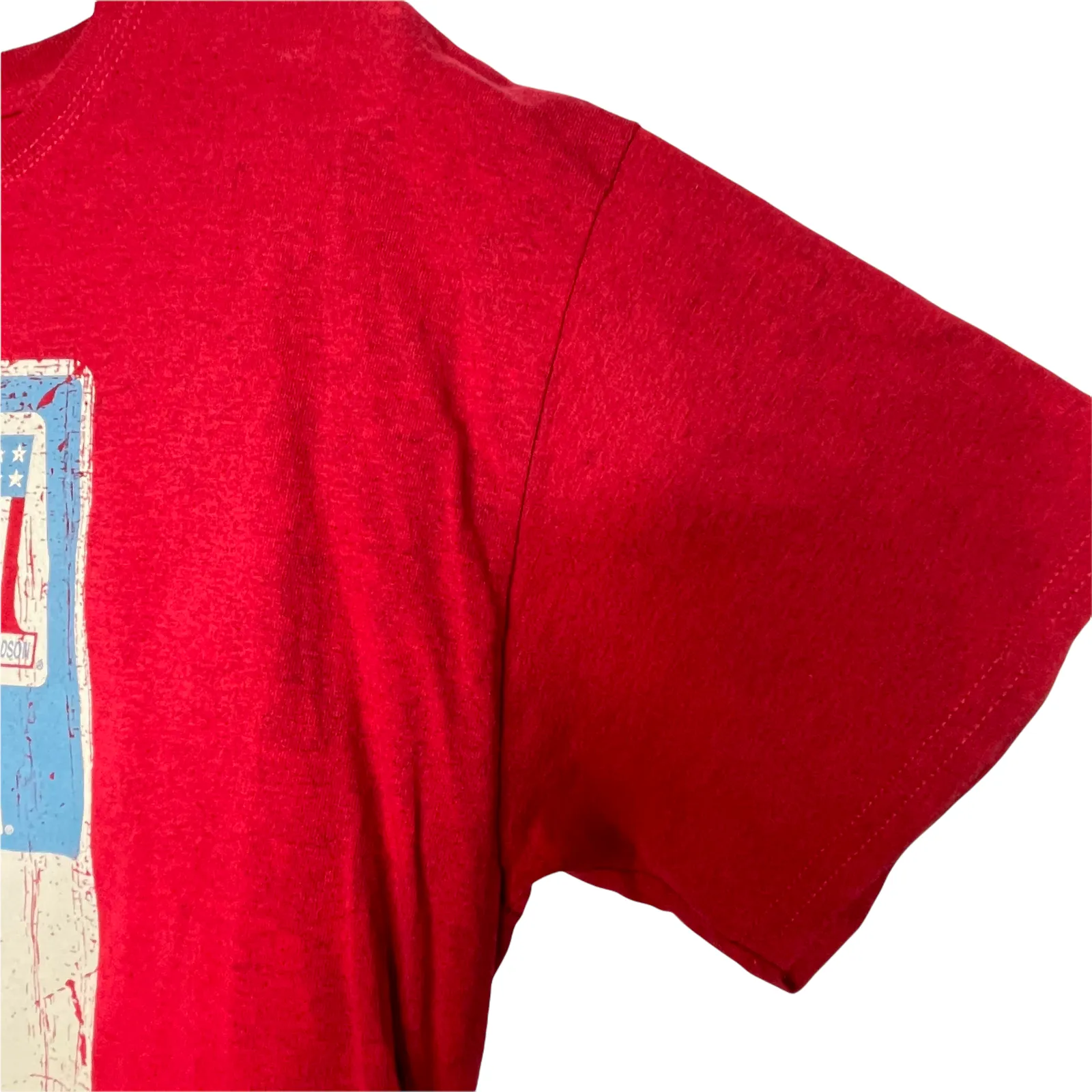 Harley-Davidson Womens T-Shirt Size Large T-Town Tuscaloosa, AL SS Crew Neck Red - Image 3