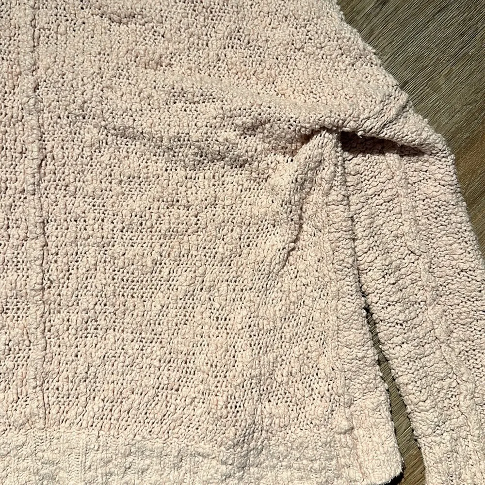 Free people chunky light pink sweater - Image 6