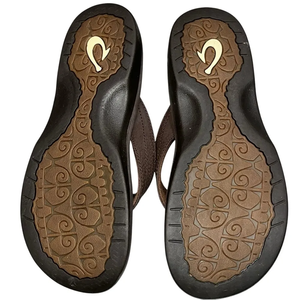 Olukai Women’s Brown Ohana Water - Image 9