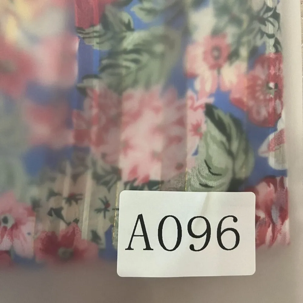 ASOS NWOT Lipsy V Neck Ruffle Floral Print Casual Career Blouse Size 14 - Image 8