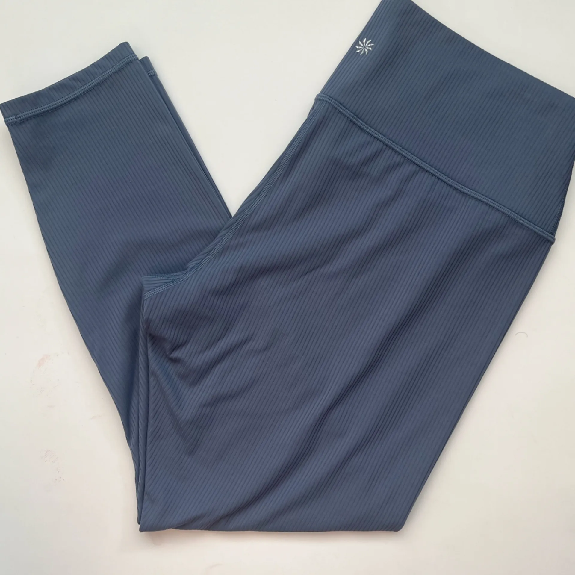 Athleta transcend ribbed leggings 7/8 length large - Image 7