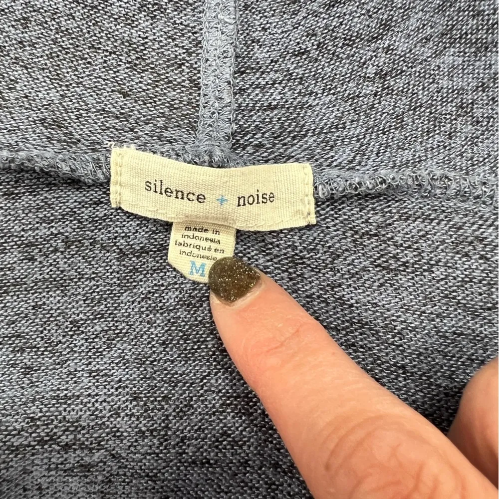 Heathered Blue Cardigan M - Image 7