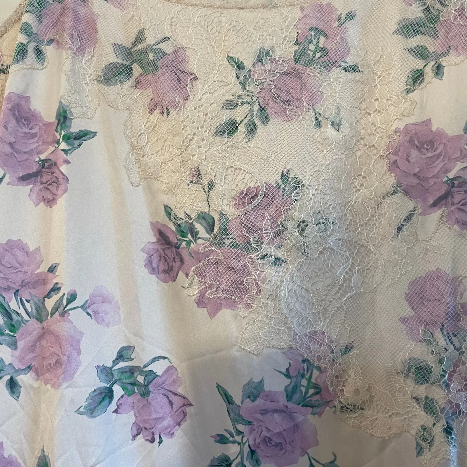 NWT LoveShackFancy Divina Floral Print Mini Dress size 12 in Mauve Rose - Image 8