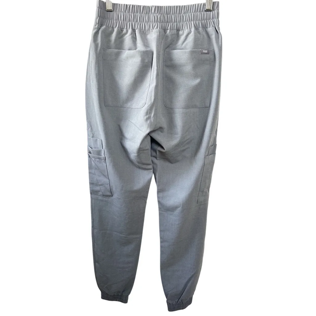 Figs Charlotte 21 Pocket Slim Scrub Pants in Dark Space Gray Size XXS NWT - Image 4