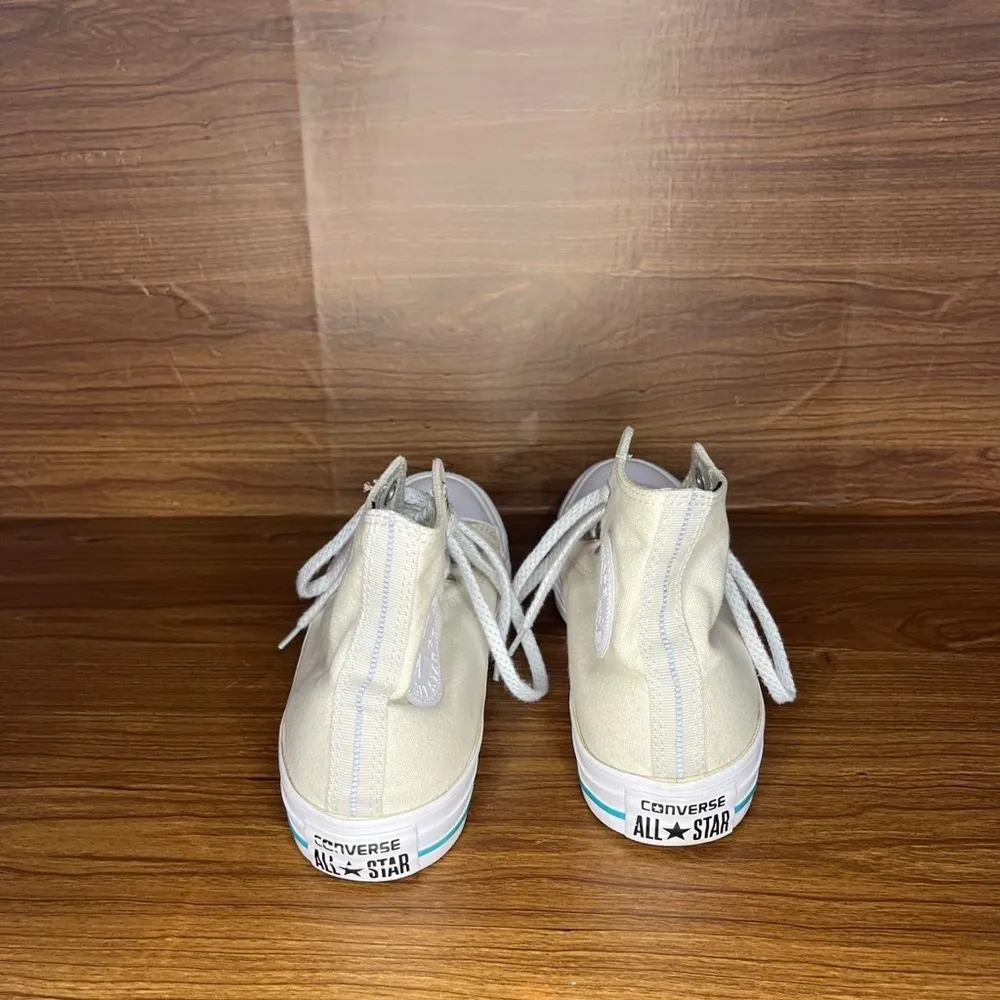 Converse  Chuck Taylor All Star CTAS High-Top reflective Ivory sneakers 153502c - Image 3