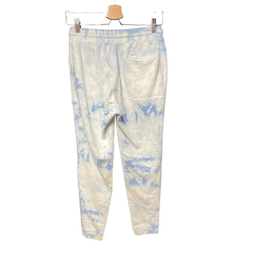 Faherty Bells Tie Dye Jogger Sweatpants‎ Blue Size Small - Image 6