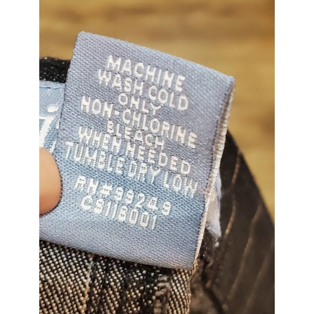 Liz & ME Women's Blue Striped Cotton Long Sleeve Jacket & Skirt 2 Piece Suit 5X - Image 9