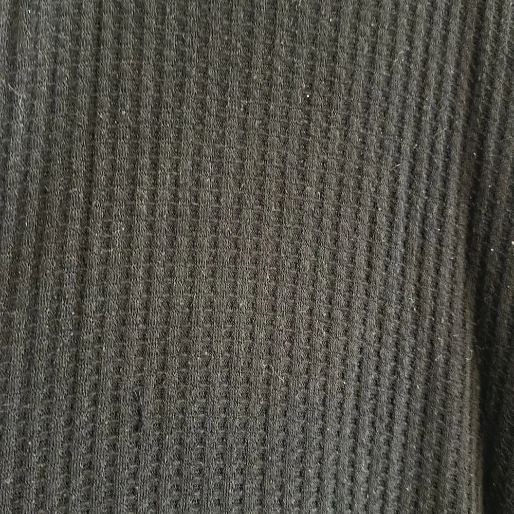 Chaser Women’s Cold Shoulder Black Thin Sweater - Image 3