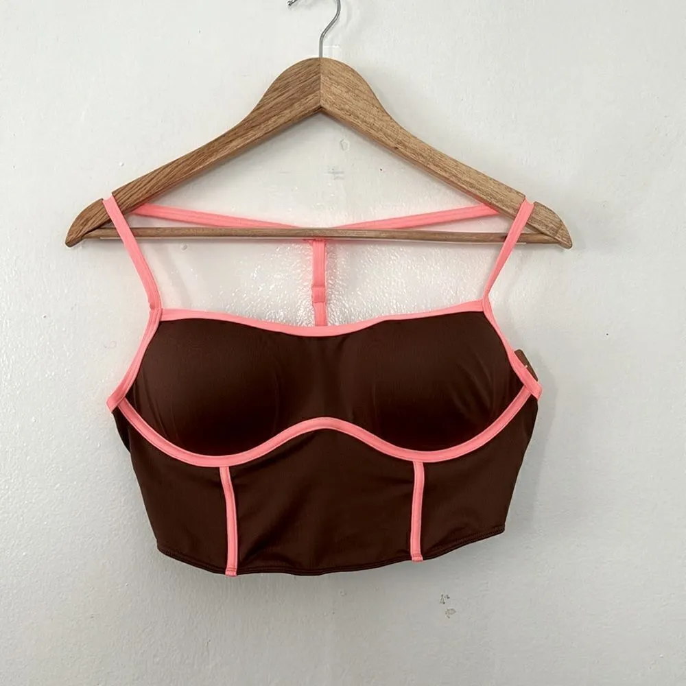 PINK
Ultimate Push-Up Corset Sports Bra NWT - Image 2