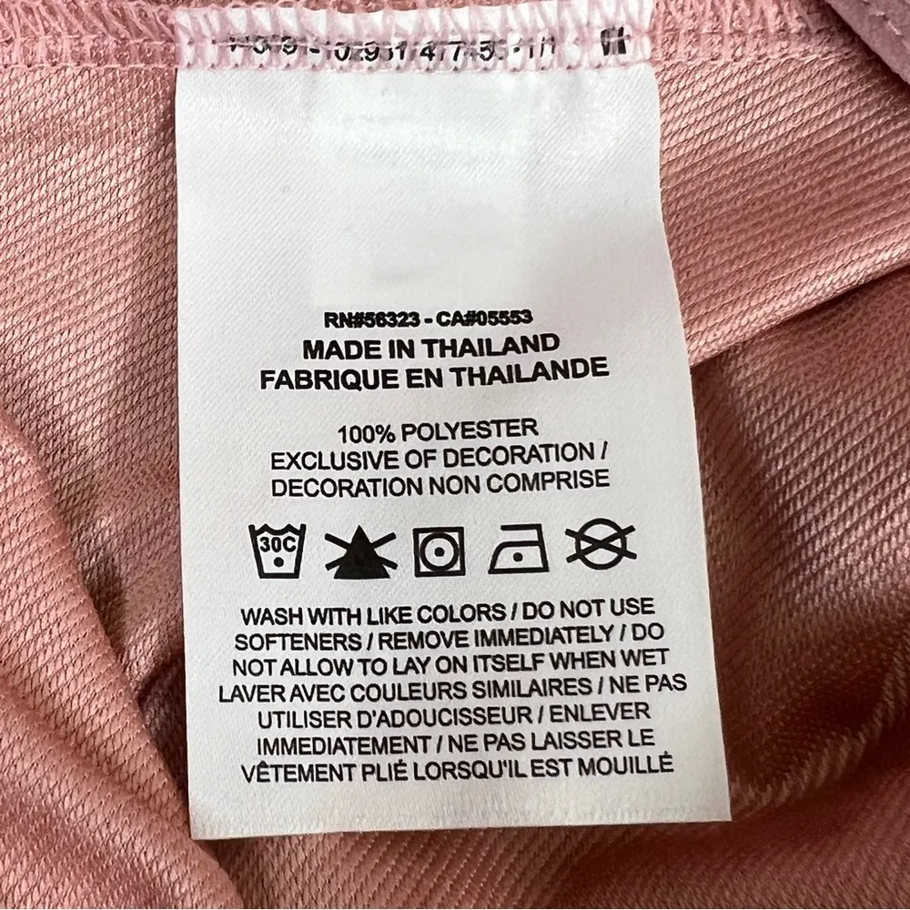 Nike Size XL Rose Color Stretch Drawstring Waistband Athletic Shorts - Image 7