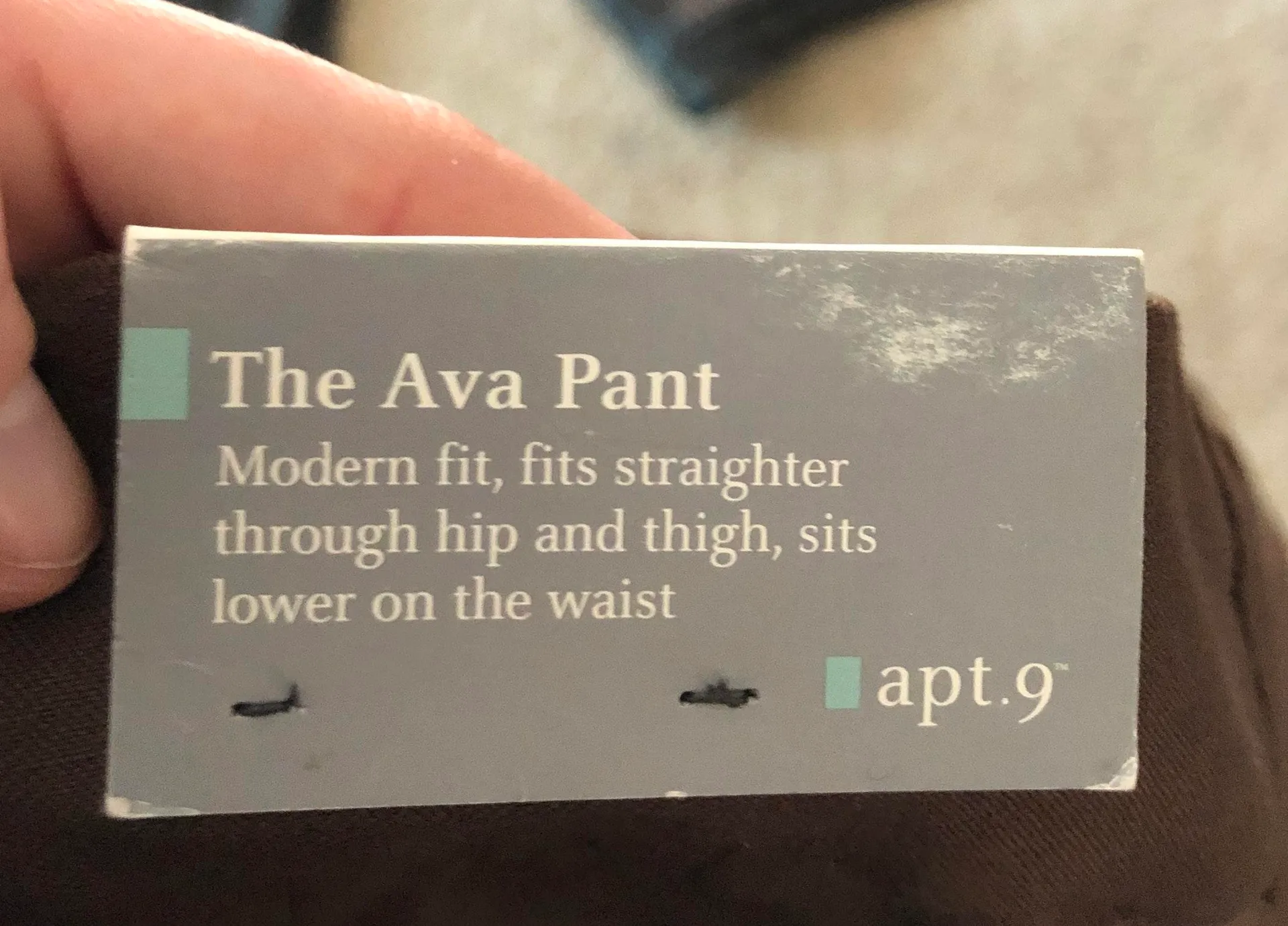 Brown Capri work slacks never worn  - Image 4