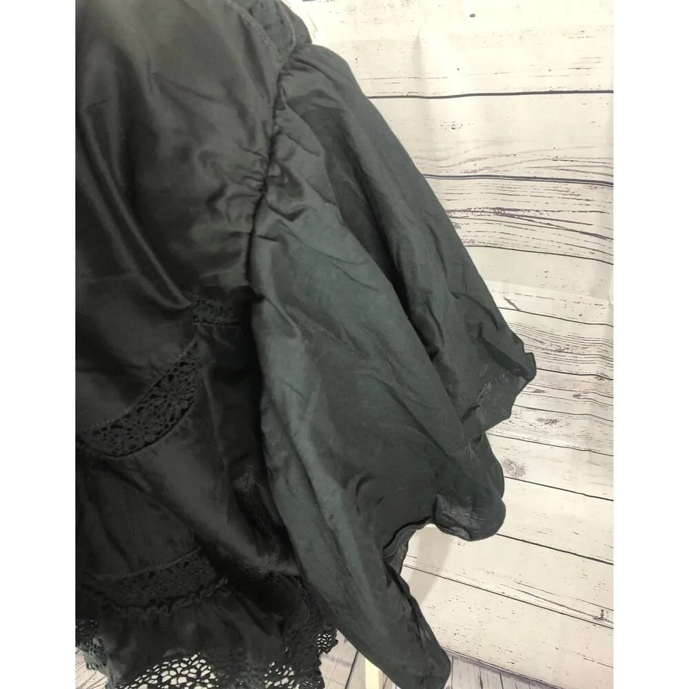 victorias secret black crochet dress & swim two piece bundle size XS - Image 7