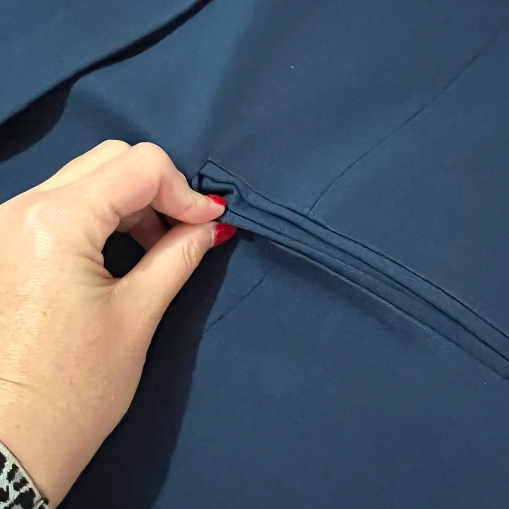 41Hawthorn SMALL Lisa Long Line Ponte Blazer - Image 11