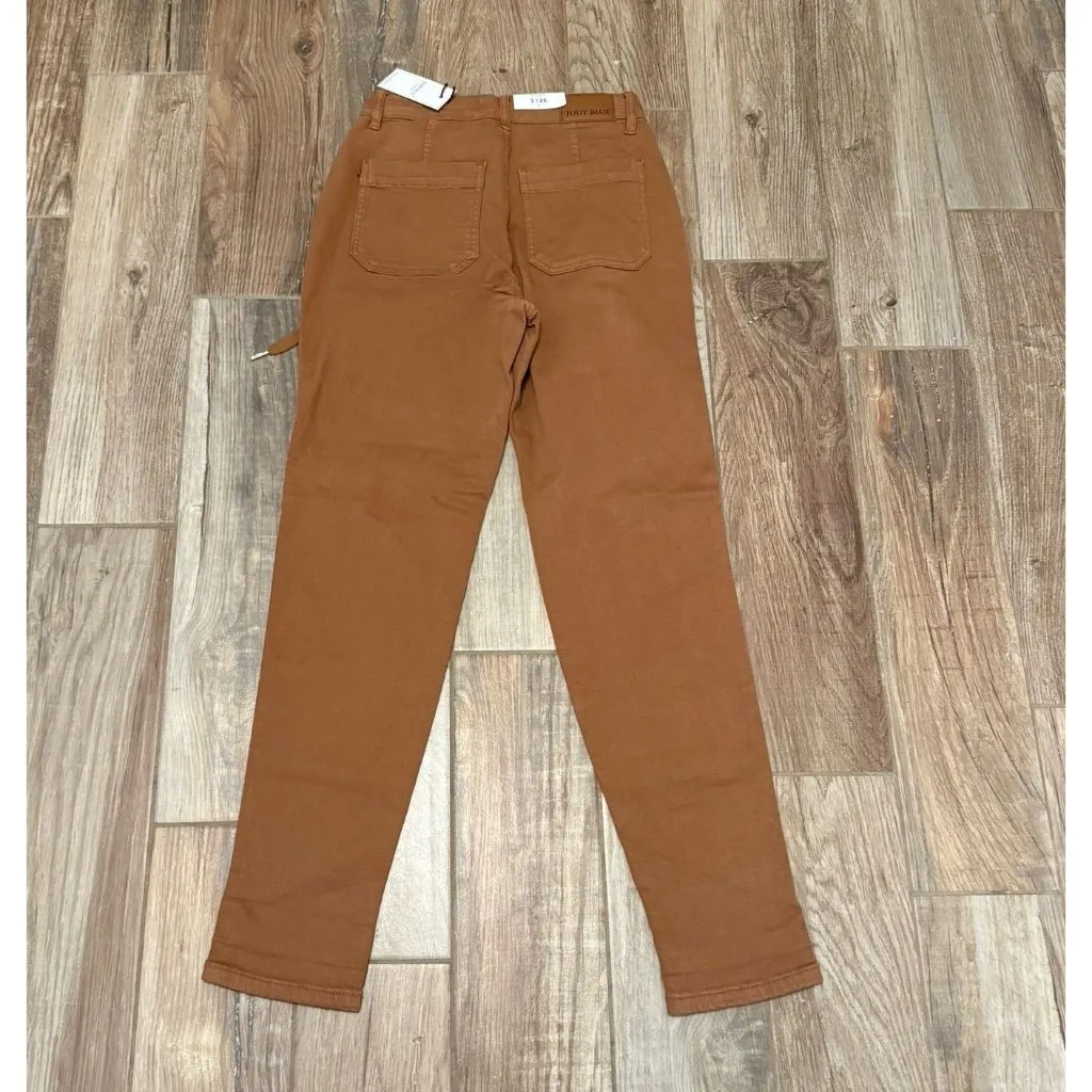 NWT Judy Blue High Waisted Garment Dyed Cuff Joggers - Image 5