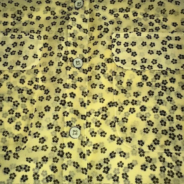 CAbi 5348 Yellow Daisy Sleeveless Button Down Top Floral Print Casual Work Sz S‎ - Image 7