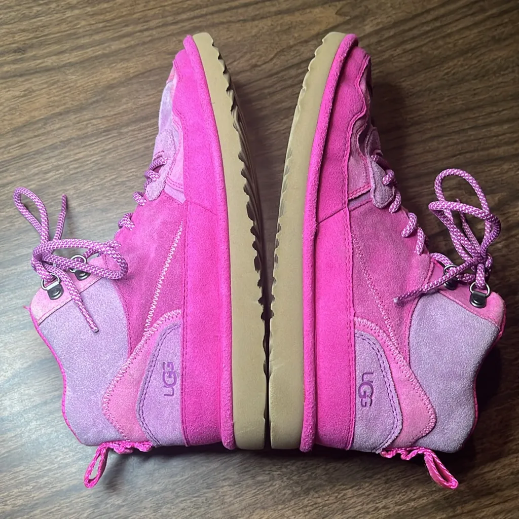 Ugg 6 Highland Hi Heritage Raspberry Sorbet Rock Rose 1134550K Boots - Image 2