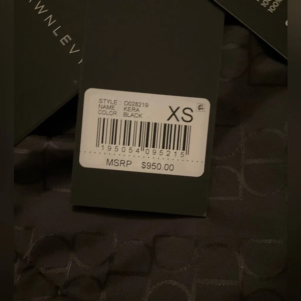 Dawn Levy NWT   Hooded Shearling Panel Coat - Image 14