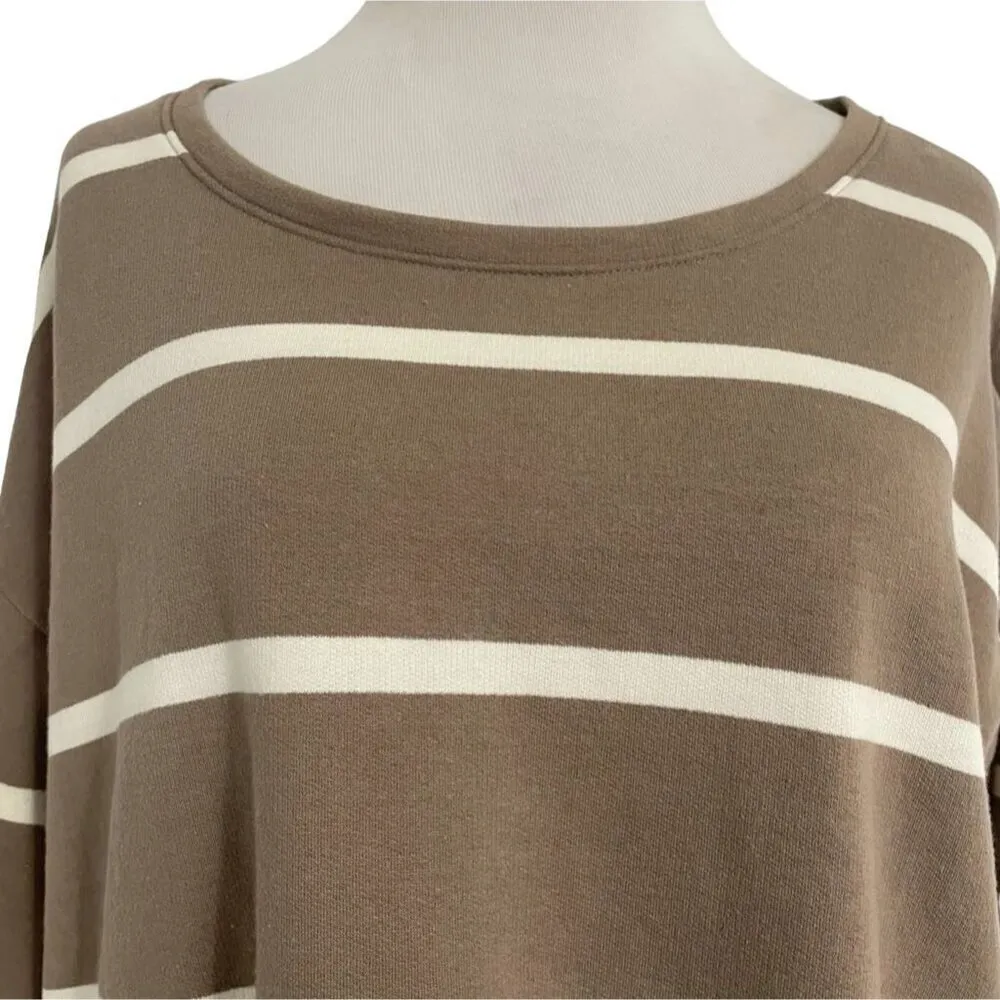 Threads 4 Thought Size Large  Top Blouse Long Sleeve Pullover Crewneck - Image 2