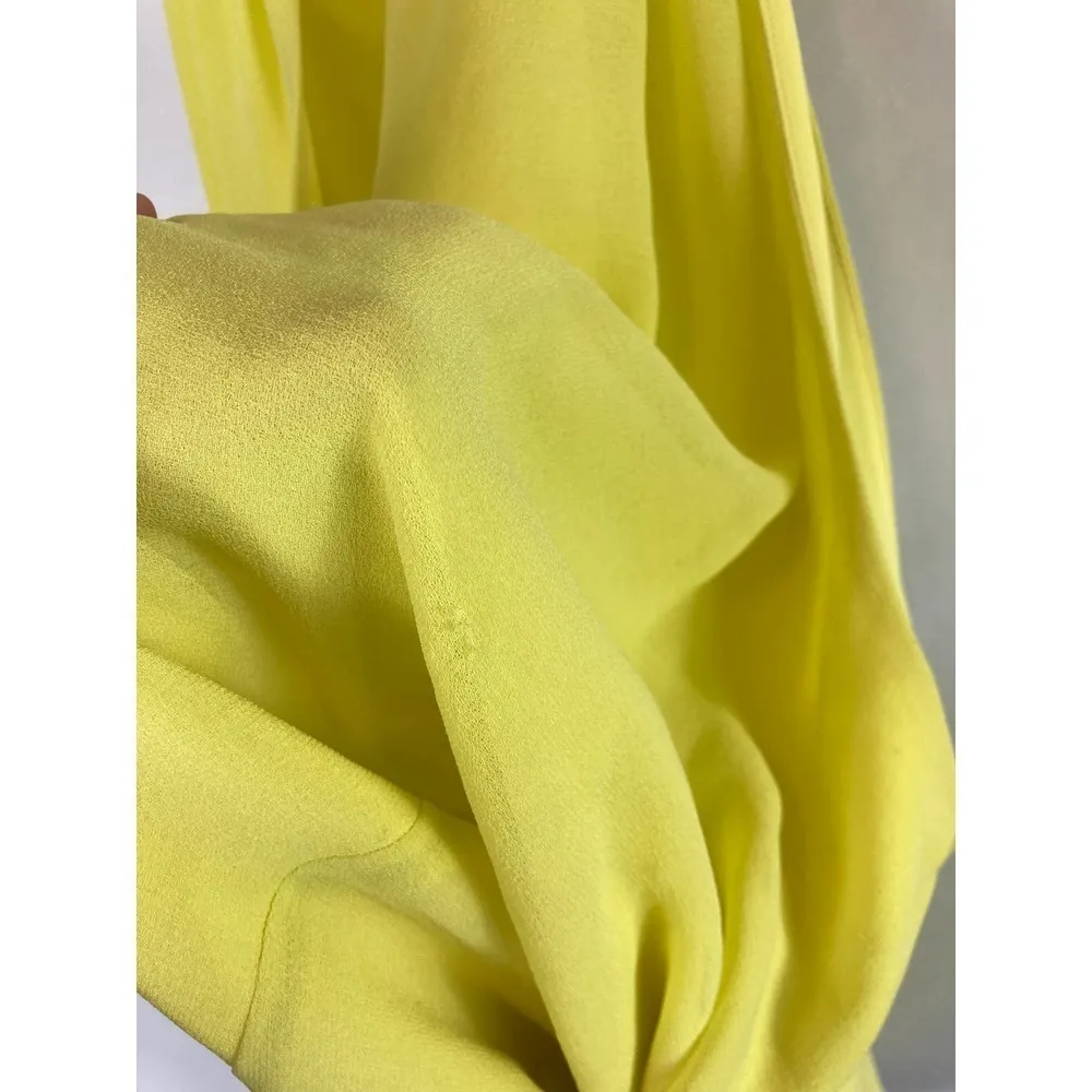 VINCE CAMUTO   Tie Front Rumple Chiffon Halter Top Size Large - Image 5