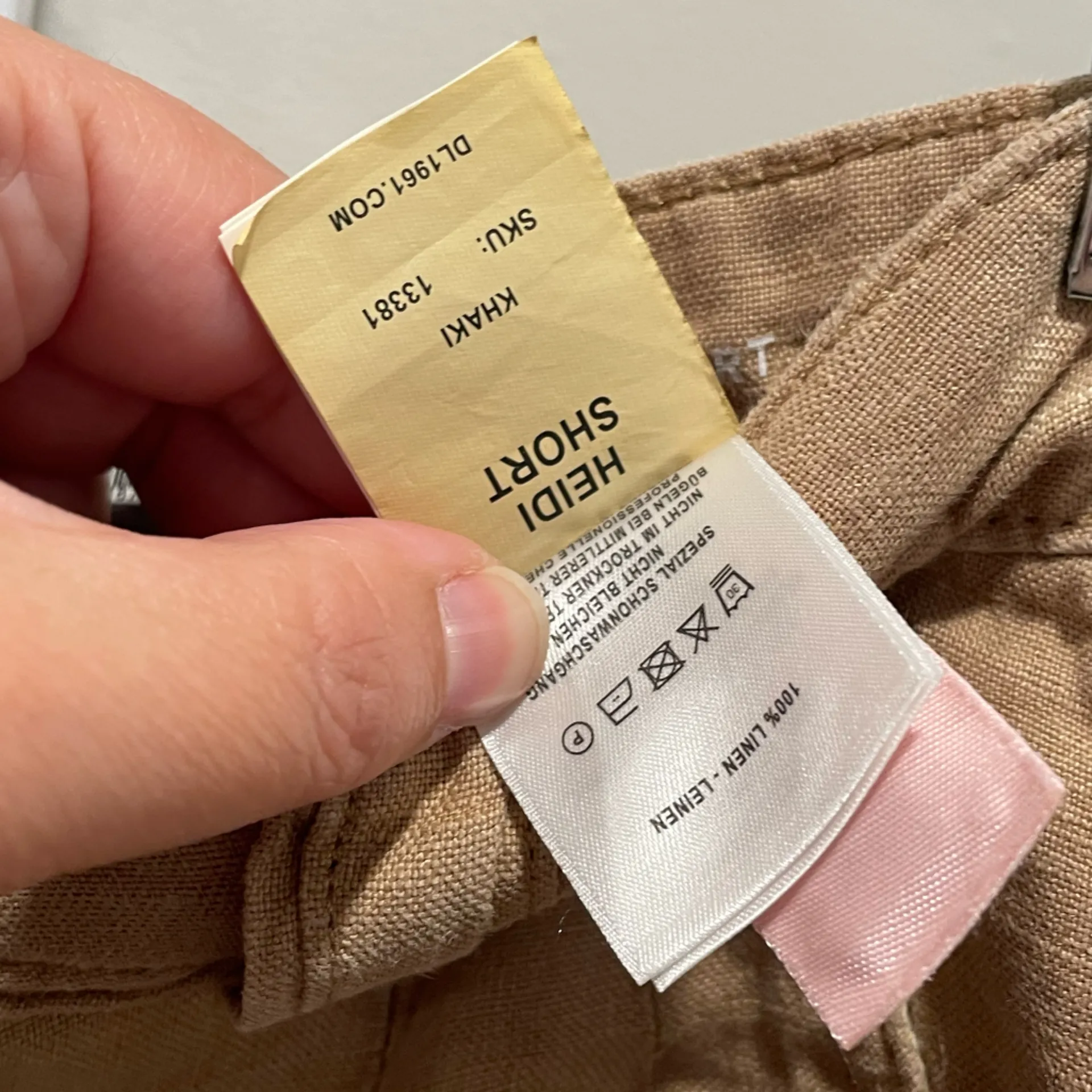 DL1961 Heidi Shorts Size‎ XS - Image 7