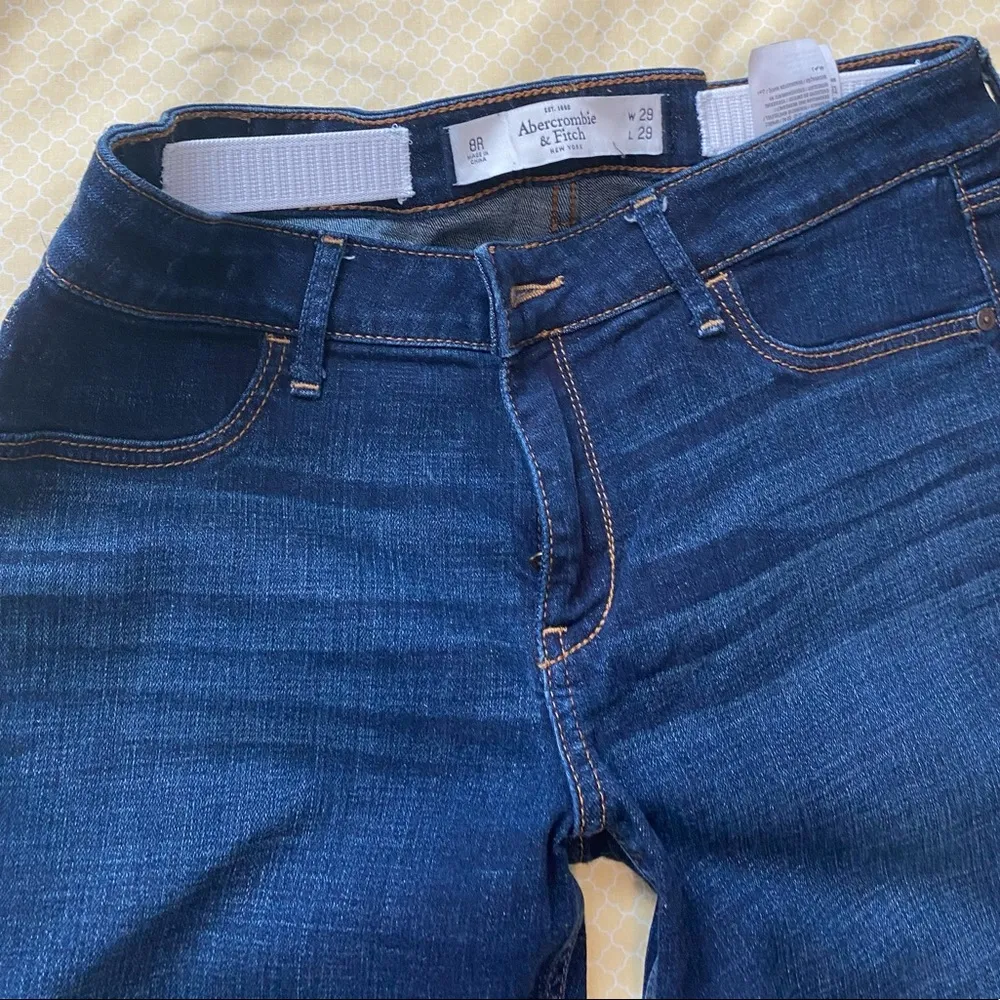 Womens Abercrombie & Fitch Skinny Low rise Jeans - Image 3