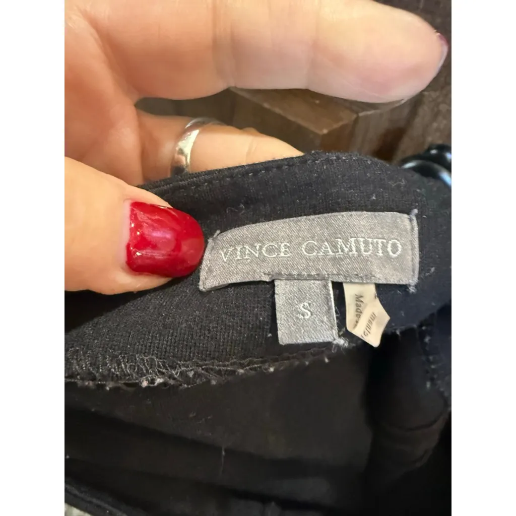 Women's Vince Camuto Black Pencil Skirt S - Image 4