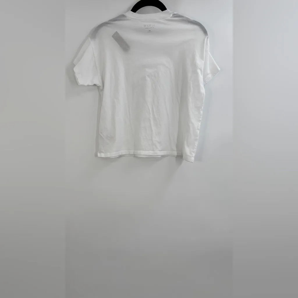 J.Crew Feather jersey cropped T-shirt - Image 7